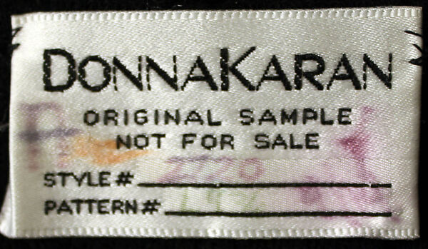 Dress, Donna Karan New York (American, founded 1985), wool, American