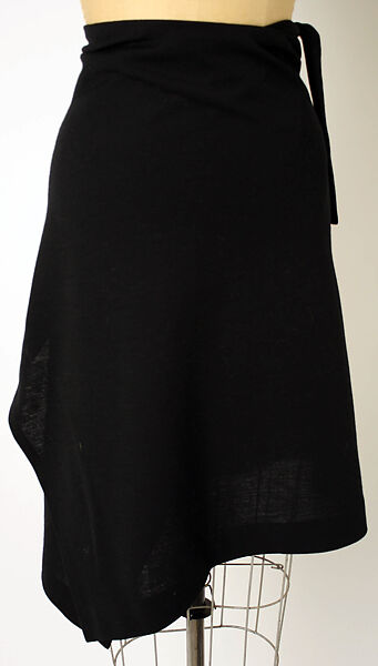 Skirt, Donna Karan New York (American, founded 1985), wool, American 