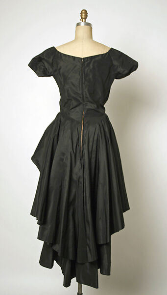 Dress, Charles James (American, born Great Britain, 1906–1978), silk, American