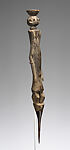 Female figure, Chamba artist, Wood, iron, Chamba peoples