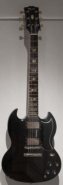 SG Standard (Serial no. 198491), Gibson (American, founded Kalamazoo, Michigan 1902), Mahogany, rosewood or ebony, nickel, plastic 