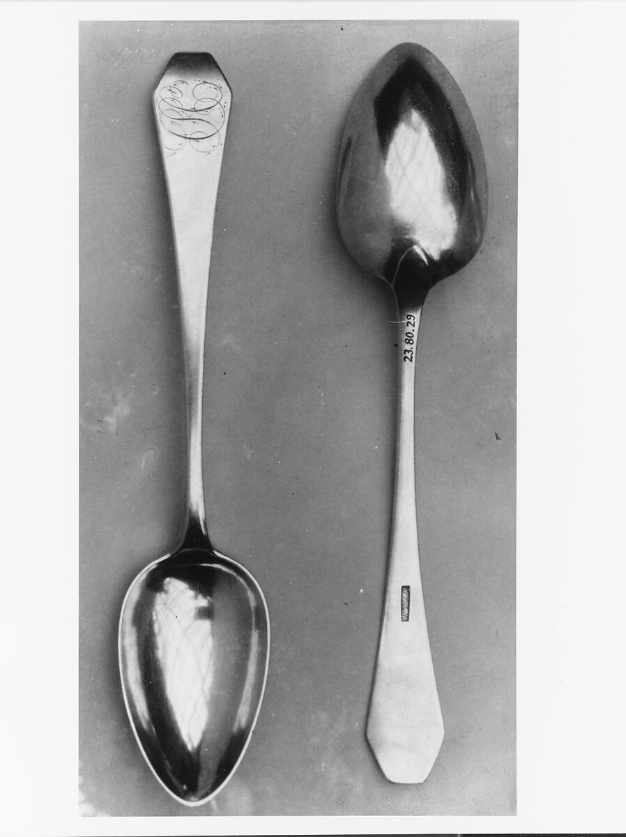 Table Spoon, William G. Forbes (1751–1840), Silver, American 