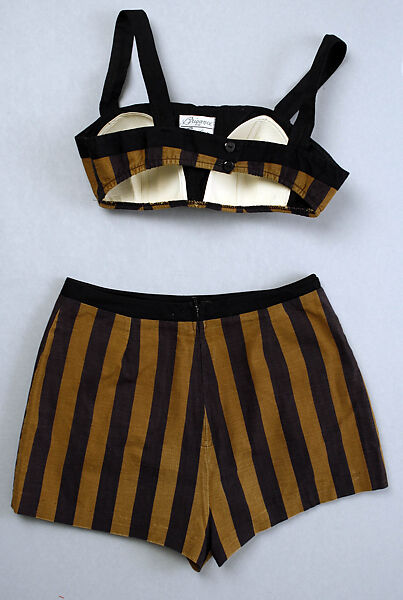 Beachwear, Tom Brigance (American, 1910–1990), cotton, American