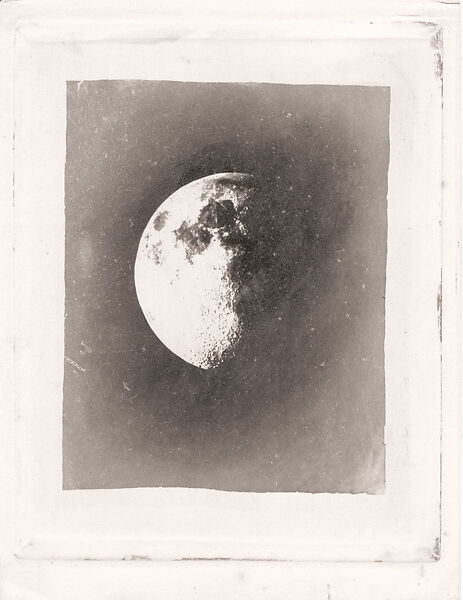 The Half Moon, William Henry Fox Talbot (British, Dorset 1800–1877 Lacock), Photoglyphic engraving 