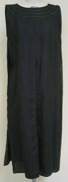 Dress, Gianni Versace (Italian, founded 1978), linen, Italian 