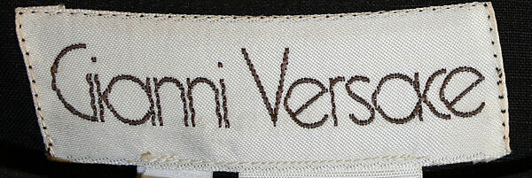 Dress, Gianni Versace (Italian, founded 1978), linen, Italian