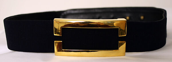 Ensemble, Donna Karan New York (American, founded 1985), (a,b) synthetic fiber; (c,d) suede, American