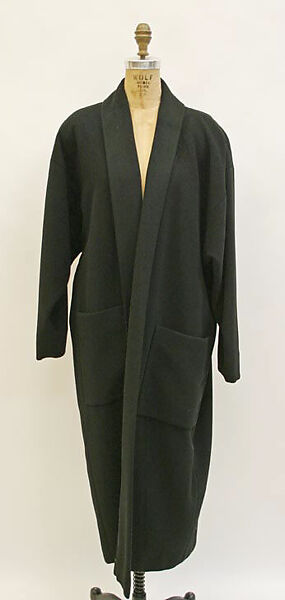 Ensemble, Donna Karan New York (American, founded 1985), (a–c) wool; (d,e) suede, American 