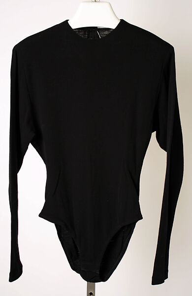 Ensemble, Donna Karan New York (American, founded 1985), (a–c) wool; (d,e) suede, American