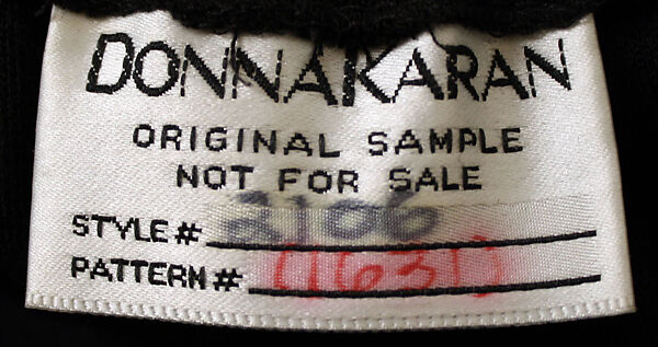 Ensemble, Donna Karan New York (American, founded 1985), (a–c) wool; (d,e) suede, American