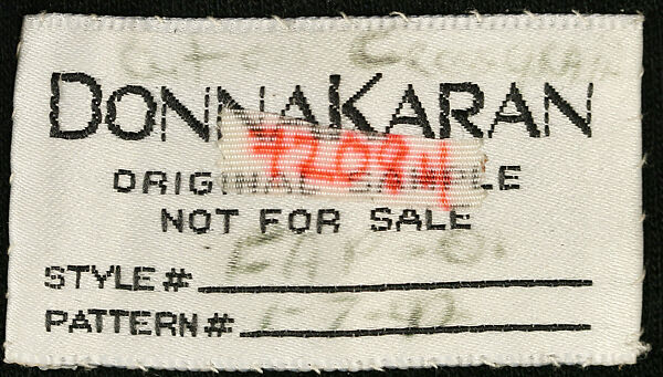 Ensemble, Donna Karan New York (American, founded 1985), (a, c) wool; (b) suede; (d, e) leather, American