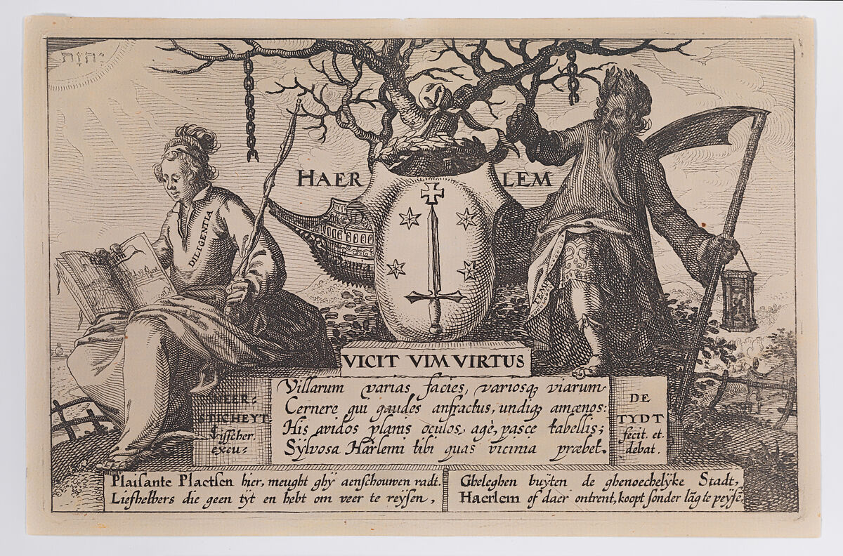 Views of the Surroundings of Haarlem (Beschryvinge ende lof der stad Haerlem in Holland. In rijm bearbeyd: ende met veele oude ende nieuwe stucken buyten dicht uyt verscheyde kroniken, handvesten, brieven, memorien ofte geheugenissen ende diergelijke schriften verklaerd ende bevestigd), Claes Jansz. Visscher (Dutch, Amsterdam 1586–1652 Amsterdam), Engravings and etchings 