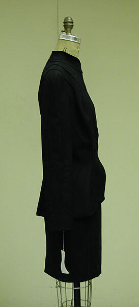 Suit, Mugler (French, founded 1974), wool, French