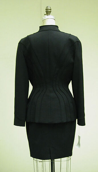 Suit, Mugler (French, founded 1974), wool, French