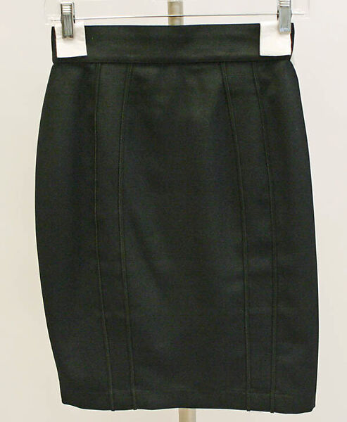 Suit, Mugler (French, founded 1974), wool, French