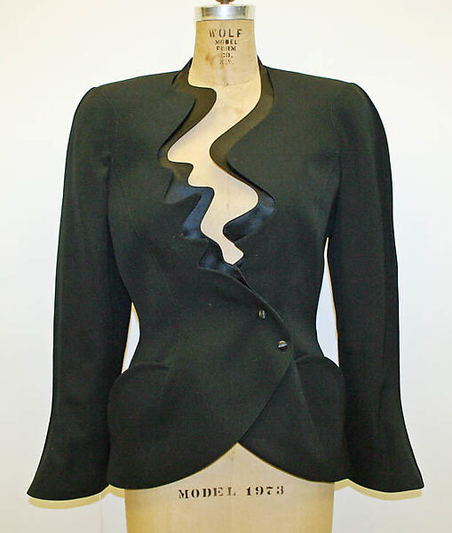 Suit, Mugler (French, founded 1974), wool, silk, French