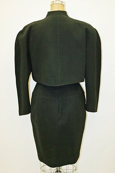 Suit, Mugler (French, founded 1974), wool, French