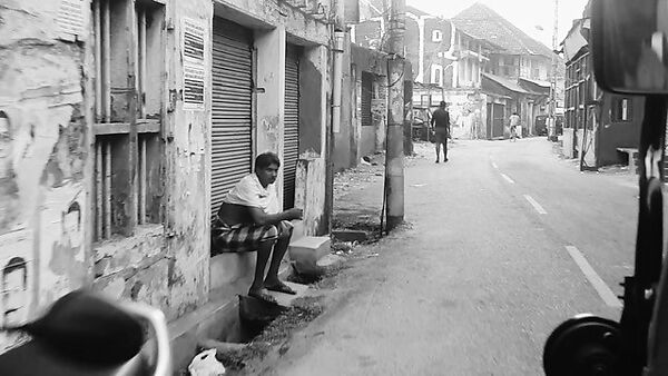 When All Roads Are One, Ghiora Aharoni (American, born Rehovot, Israel 1969), Single-channel digital video, black-and-white, 7 min., 46 sec.; gilded taxi meter, pedestal and vitrine