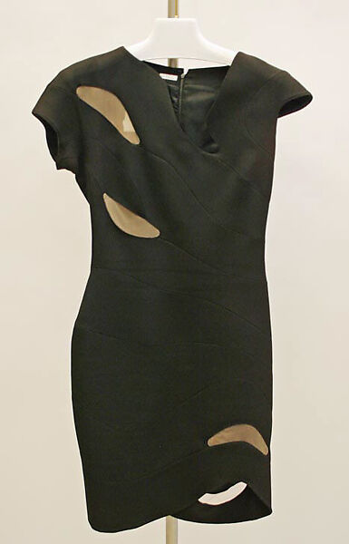 Dress, Mugler (French, founded 1974), synthetic fiber, French 