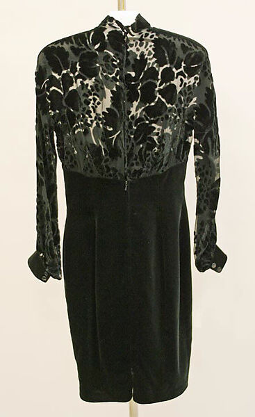 Dress, Mugler (French, founded 1974), silk, French