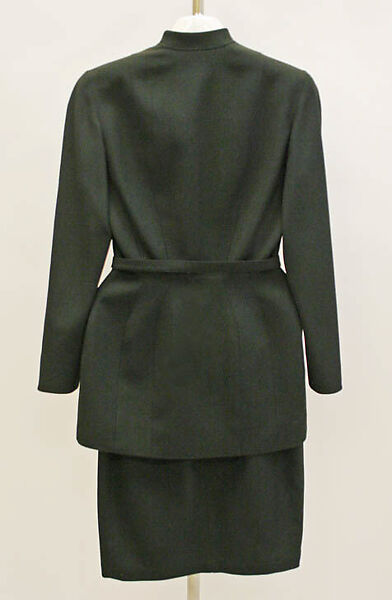 Suit, Mugler (French, founded 1974), wool, French