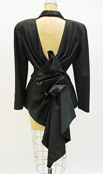 Suit, Mugler (French, founded 1974), wool, silk, French