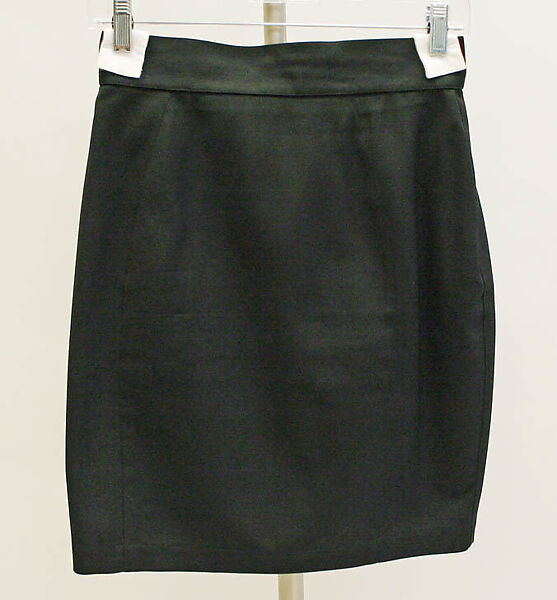 Suit, Mugler (French, founded 1974), wool, silk, French