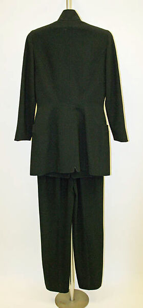 Suit, Mugler (French, founded 1974), wool, French