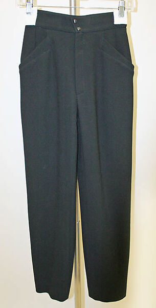 Suit, Mugler (French, founded 1974), wool, French