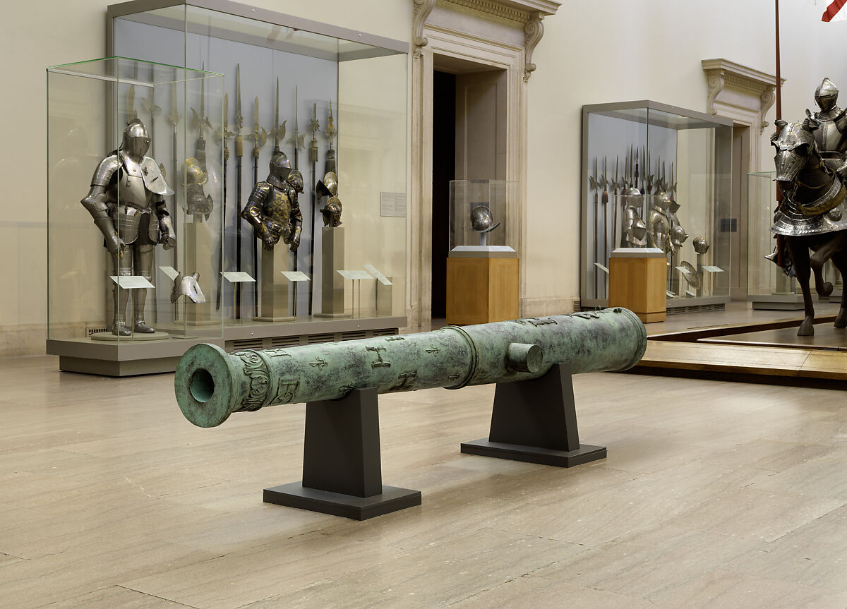 Cannon (Bastard Culverin) Made for Henry II, King of France, Bronze, French 