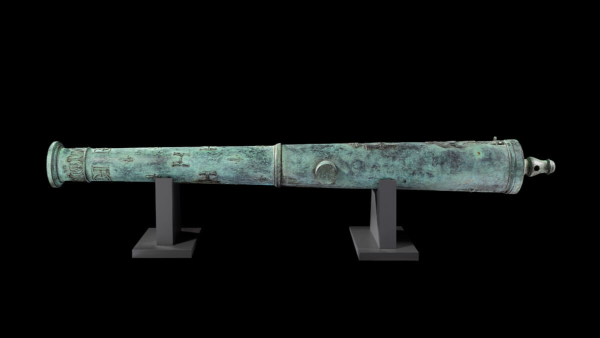 Cannon (Bastard Culverin) Made for Henry II, King of France, Bronze, French