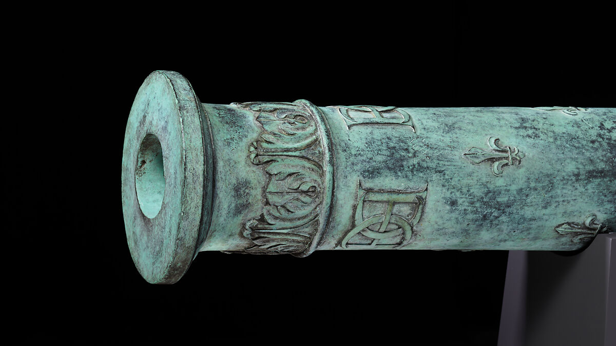 Cannon (Bastard Culverin) Made for Henry II, King of France, Bronze, French