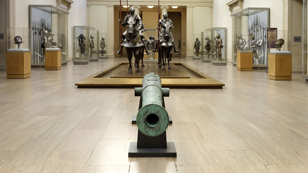 Cannon (Bastard Culverin) Made for Henry II, King of France, Bronze, French