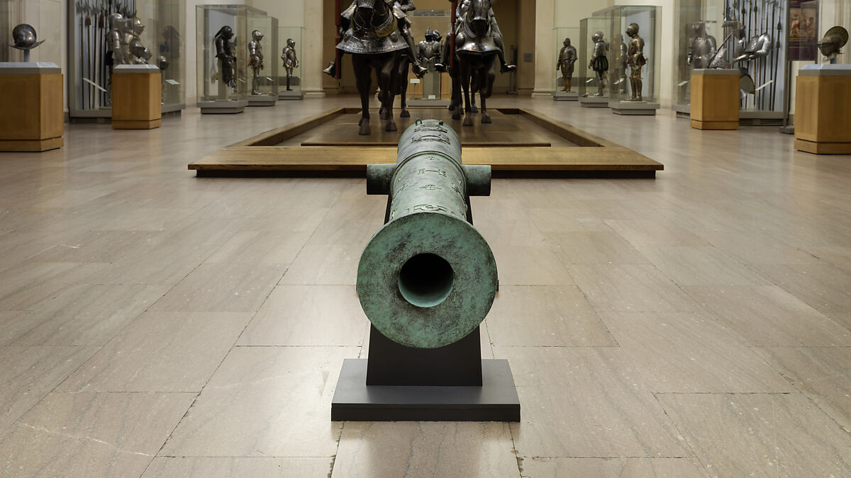 Cannon (Bastard Culverin) Made for Henry II, King of France, Bronze, French