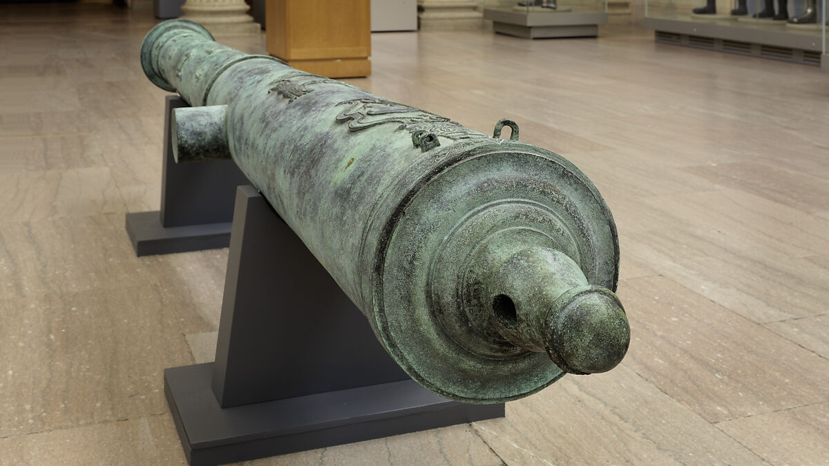 Cannon (Bastard Culverin) Made for Henry II, King of France, Bronze, French