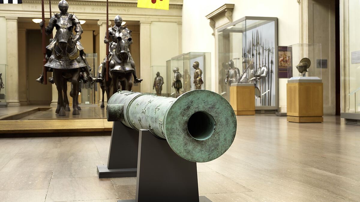 Cannon (Bastard Culverin) Made for Henry II, King of France, Bronze, French