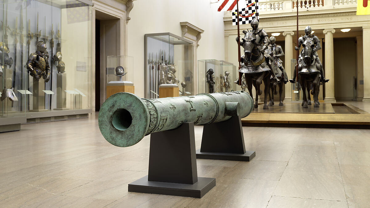 Cannon (Bastard Culverin) Made for Henry II, King of France, Bronze, French