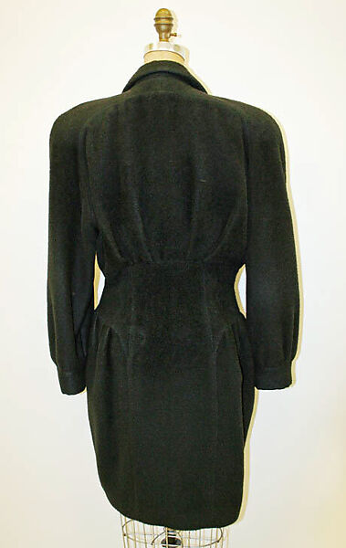 Coat, Mugler (French, founded 1974), wool, French