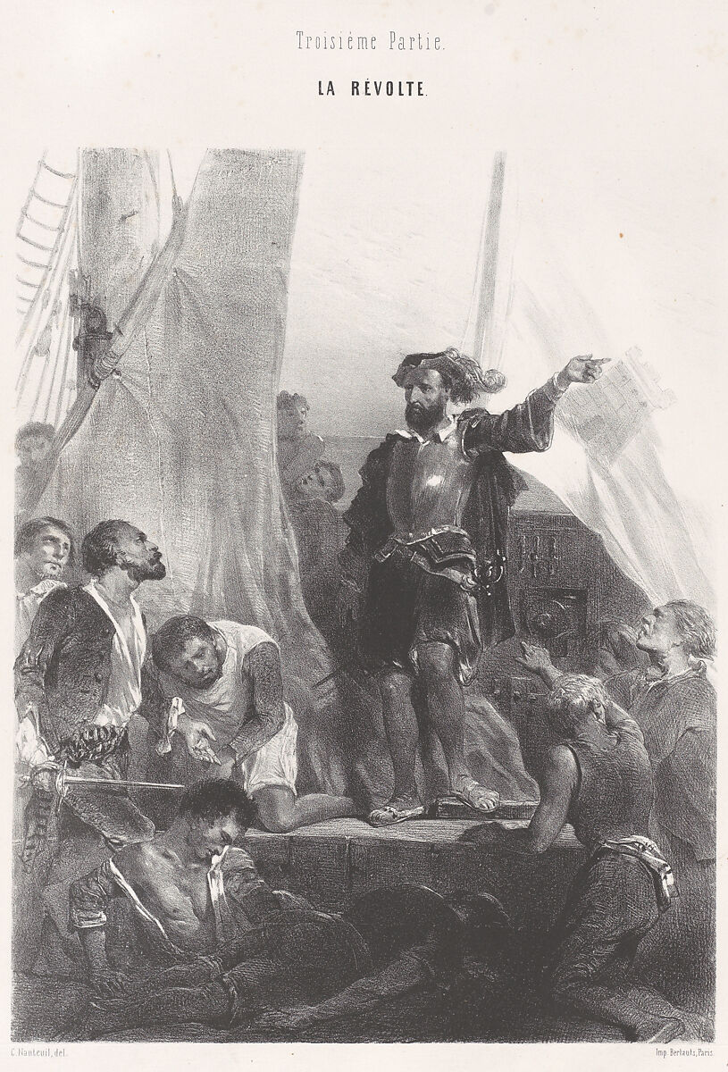 Third Part, The Revolt, Célestin Nanteuil (French (born Italy), Rome 1813–1873 Bourron-Marlotte), Lithograph 