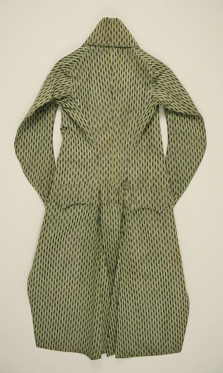 Coat, silk, French