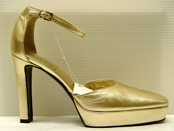 Evening ensemble, Gucci (Italian, founded 1921), rayon, leather, Italian