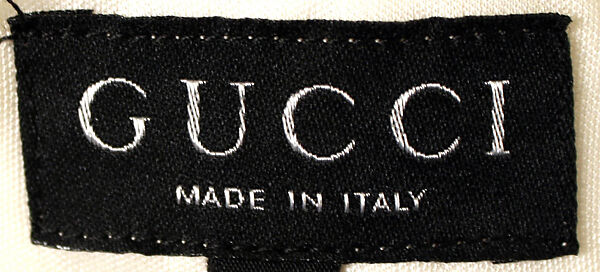 Evening ensemble, Gucci (Italian, founded 1921), rayon, leather, Italian