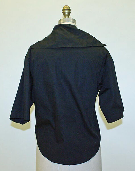 Ensemble, Romeo Gigli (Italian, born 1949), (a) cotton; (b) cotton, nylon; (c,d) cotton, leather, Italian