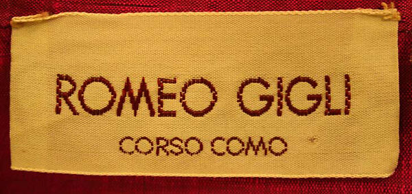 Ensemble, Romeo Gigli (Italian, born 1949), silk, Italian