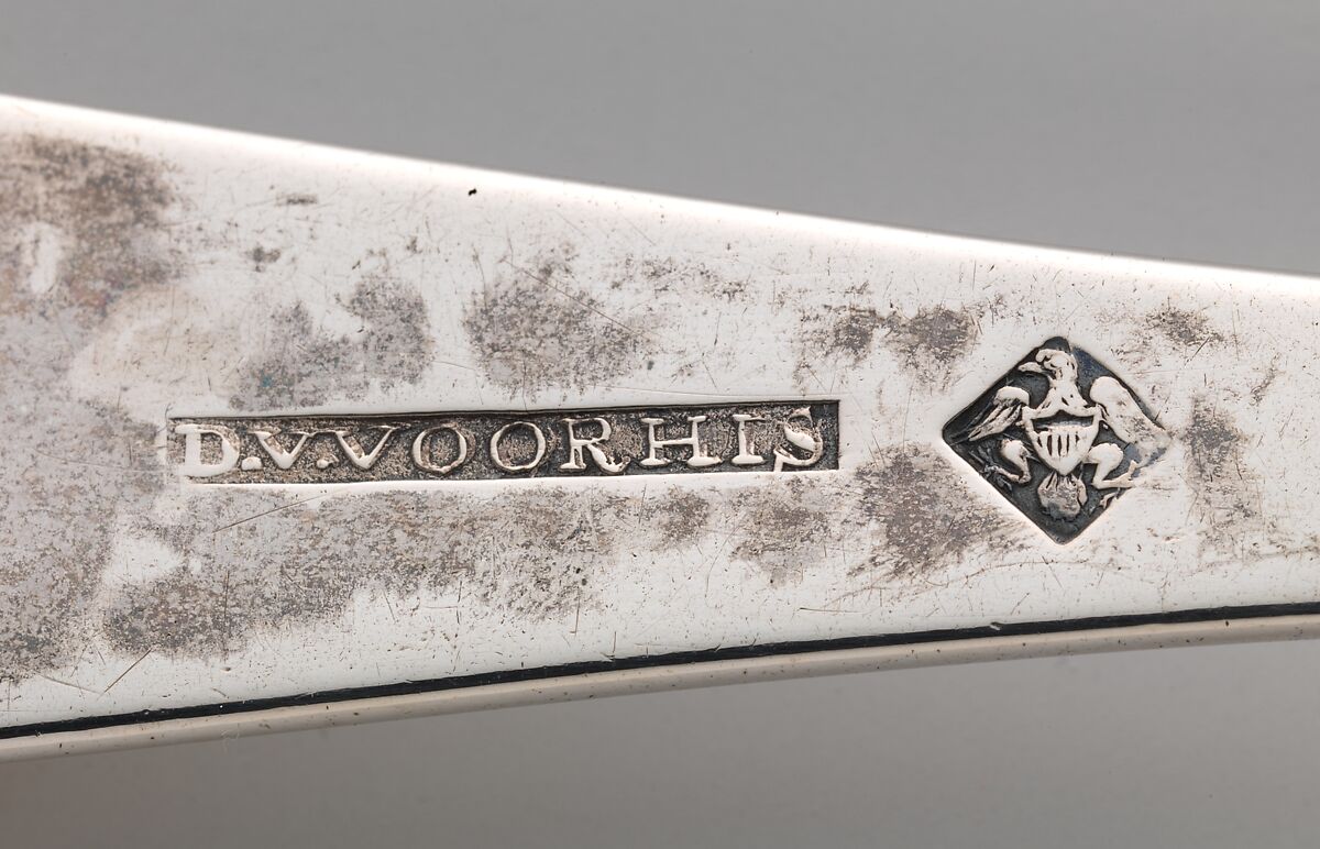 Table Spoon, Daniel Van Voorhis (1751–1824), Silver, American