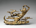 Night, Paul Manship (American, St. Paul, Minnesota 1885–1966 New York), Bronze, parcel gilt