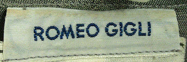 Ensemble, Romeo Gigli (Italian, born 1949), (a) silk, cotton; (b) silk, Italian