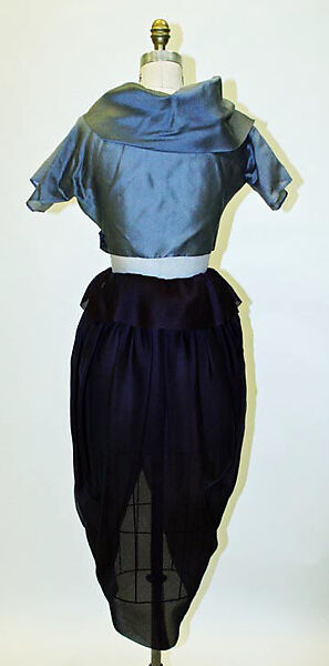 Ensemble, Romeo Gigli (Italian, born 1949), (a) silk, cotton; (b) silk, Italian