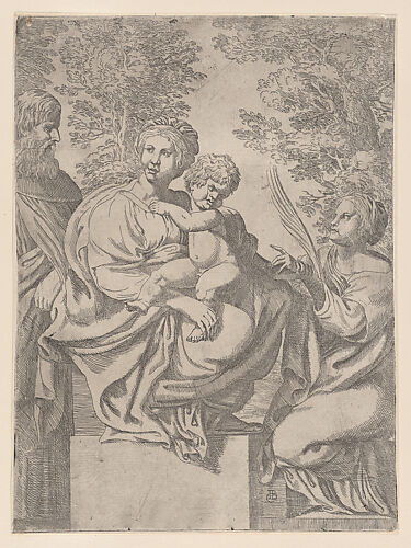 Virgin and Child, with Saints Anthony and Catherine