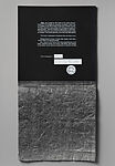Tidal, Kiki Smith (American, born Nuremberg, 1954), Accordion-fold book with photogravure, offset lithography, and screenprint in a handmade clothbound box with screenprint